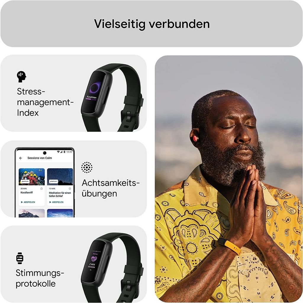 Fitbit Inspire 3 Midnight ZenBlack Ako nový Obrázok produktu 10