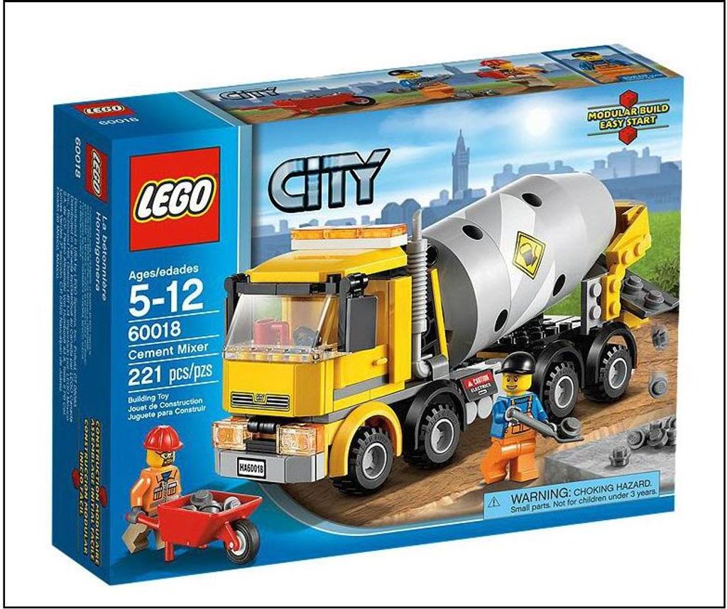 Lego 60018 City: Betonmischer