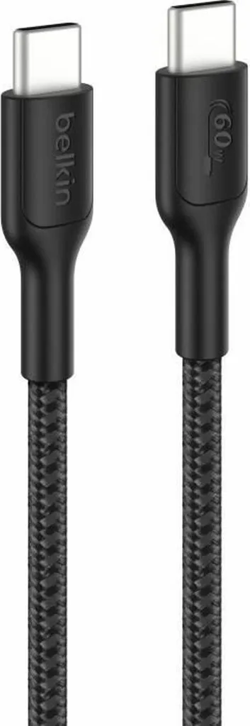 Câble USB 2 mètres Belkin Noir ENA008HQ2MBK - Haute résistance et débit