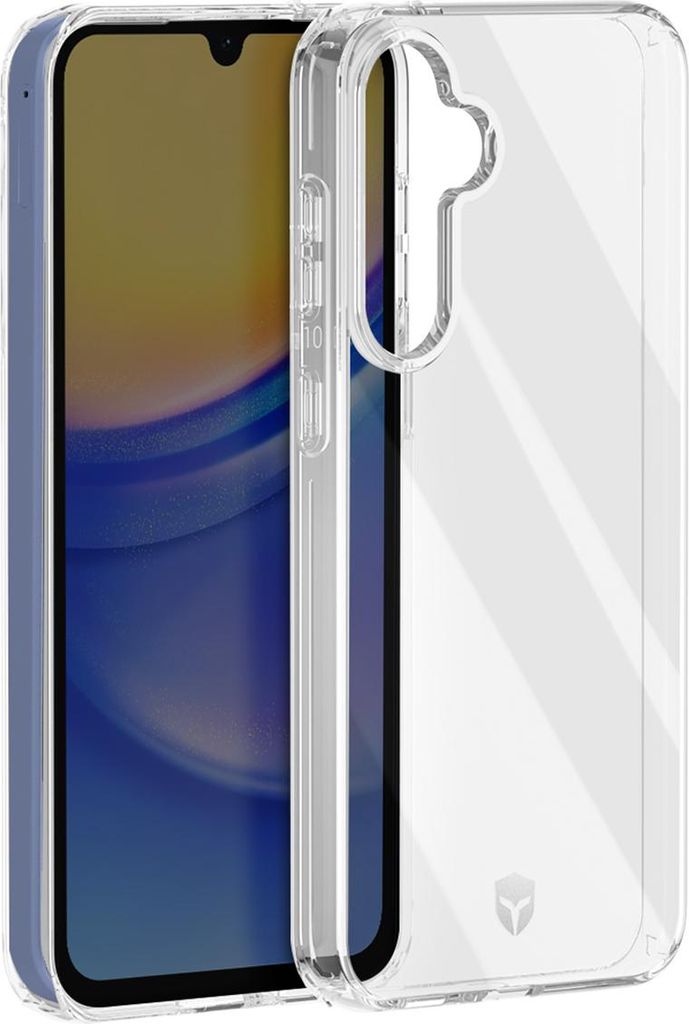 Force Case, Schutzhülle für Galaxy A15 4G / 5G Verstärkt FEEL System Tryax 3D Inserts, Transparent