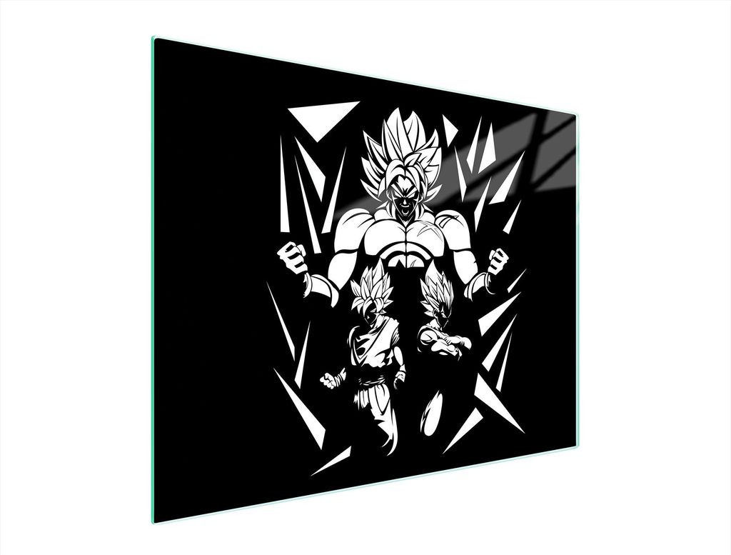 Glasschneidebrett 52X40 Anime