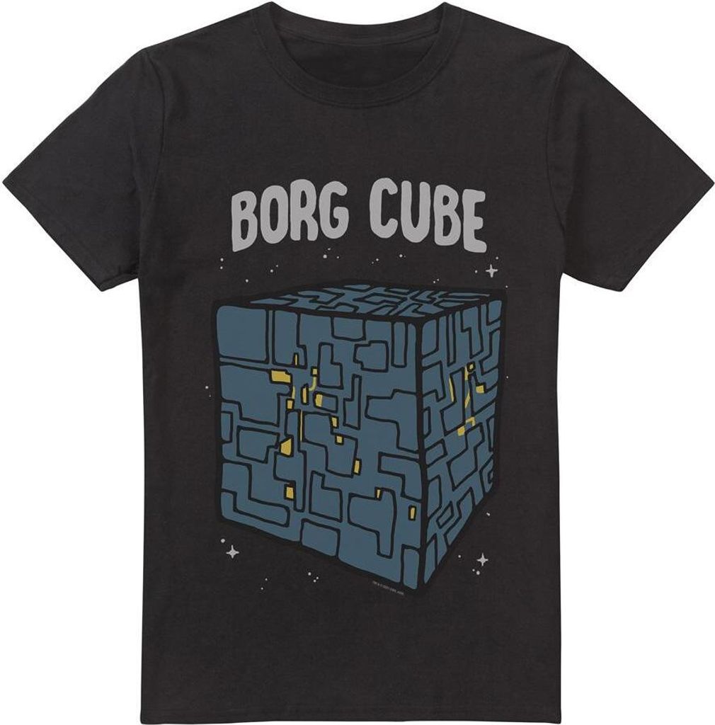 Star Trek - "The Tritanium" T-Shirt für Herren TV5648 (XL) (Schwarz)
