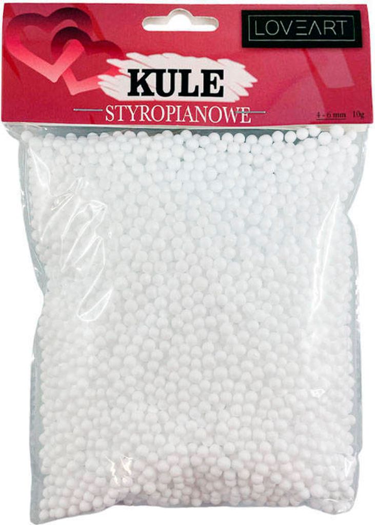 STYROPORKUGELN Polystyrolkugeln 4-6mm - 10g