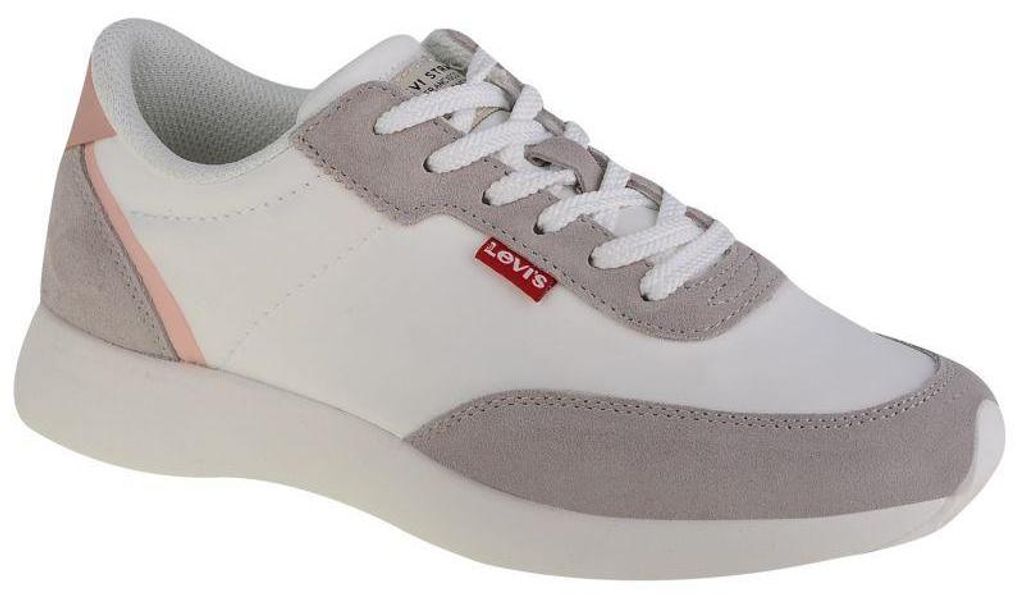 Levis - "Greta" Sneaker für Damen, Wildleder PP10317 (39,5 EU) (Weiß)