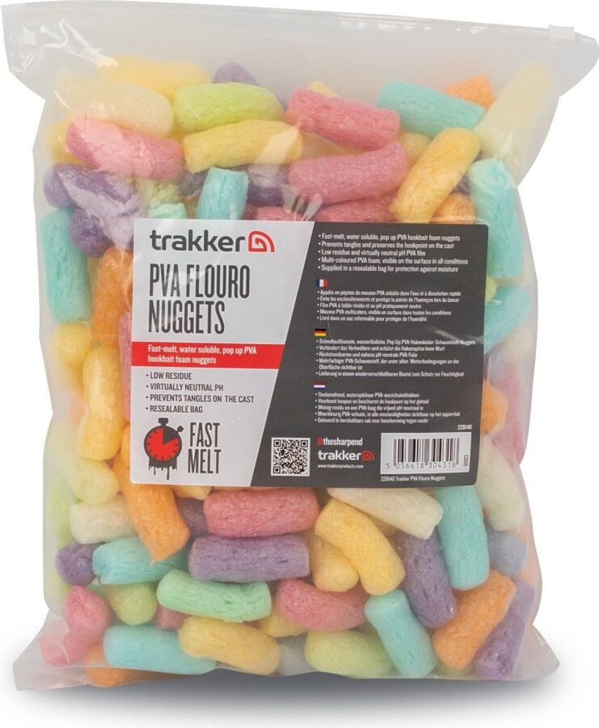 Trakker PVA auflösbare Schaumstoffe Flouro Nuggets Produktbild 