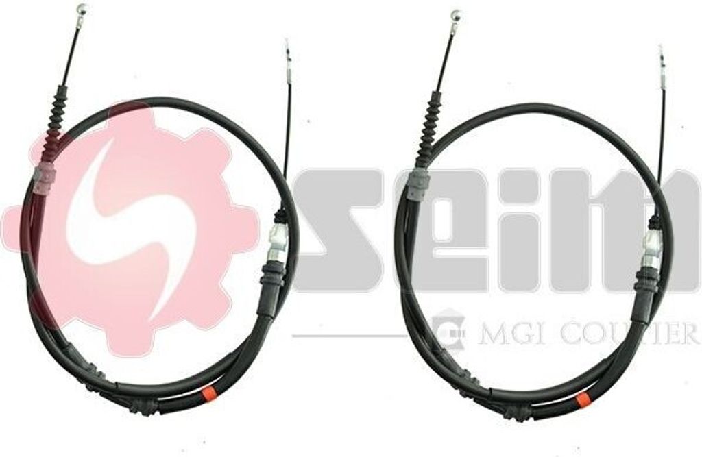 SEIM Handbremsseil Seilzug Feststellbremse für VW Transporter V Bus (7HB, 7HJ, 7EB, 7EJ, 7EF, 7EG, 7HF, 7EC) Hinten 805117