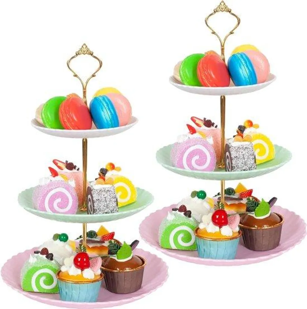Présentoir à desserts 3 étages : gagnez de la place sur votre table