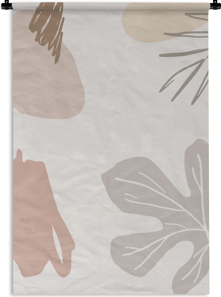 MuchoWow Wandteppich Wandbehang Sommer - Beize - Farbe 90x135 cm Tapisserie Dekoration Wandtuch - Baumwolle - Wandskulptur