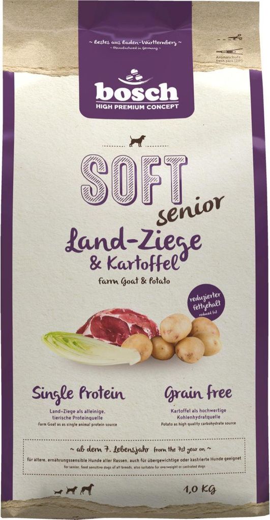 Bosch SOFT Senior mit Ziege & Kartoffel 1 kg