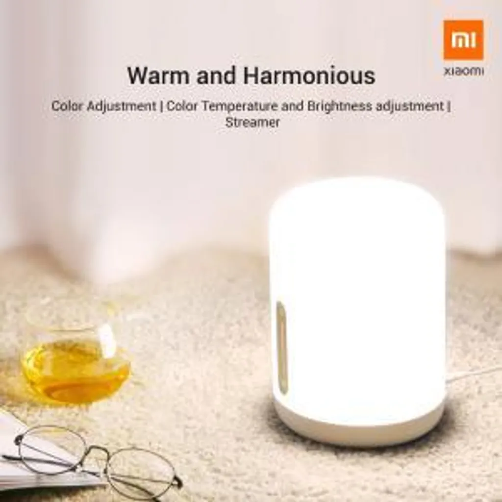 Xiaomi Mi Bedside Lamp 2 : Lampe LED à Intensité Variable Couleurs - 33