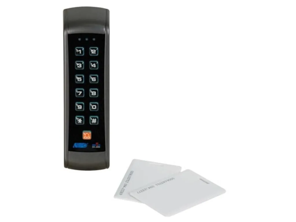 Contrôle d'accès pour garage et bureau - Clavier étanche bi-relais