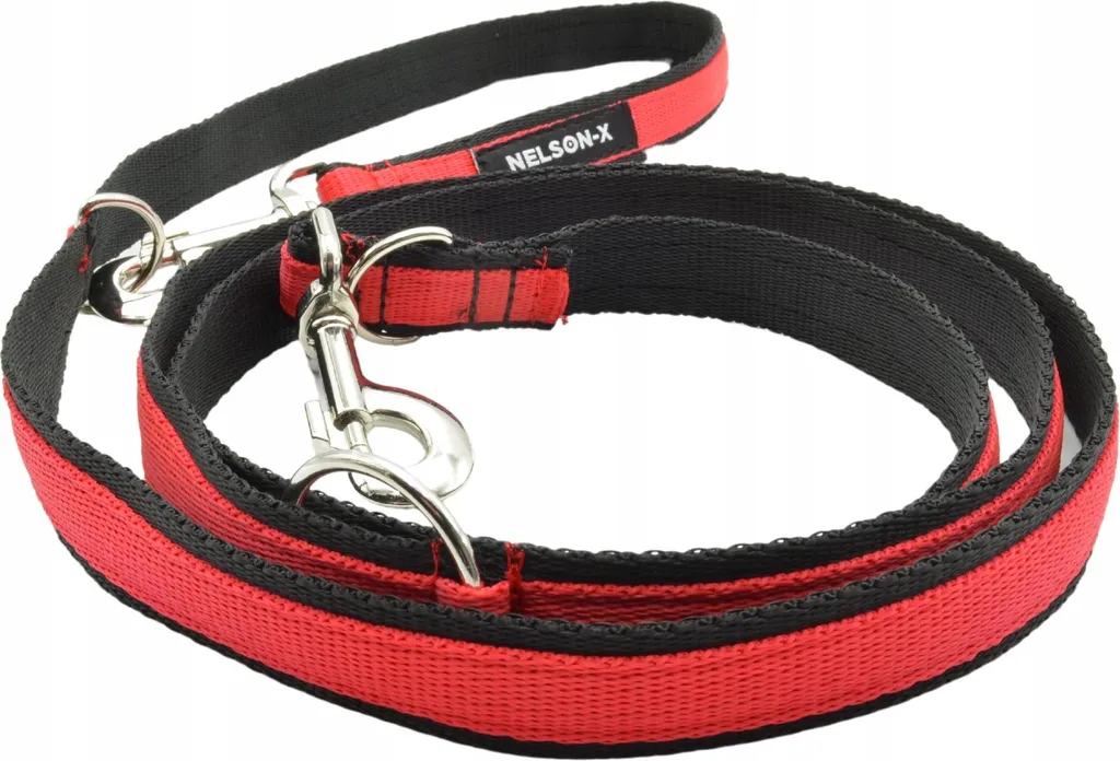 Guinzaglio Nelson-X Reversibile Bicolore 3m/25mm - Robusto e Lavabile