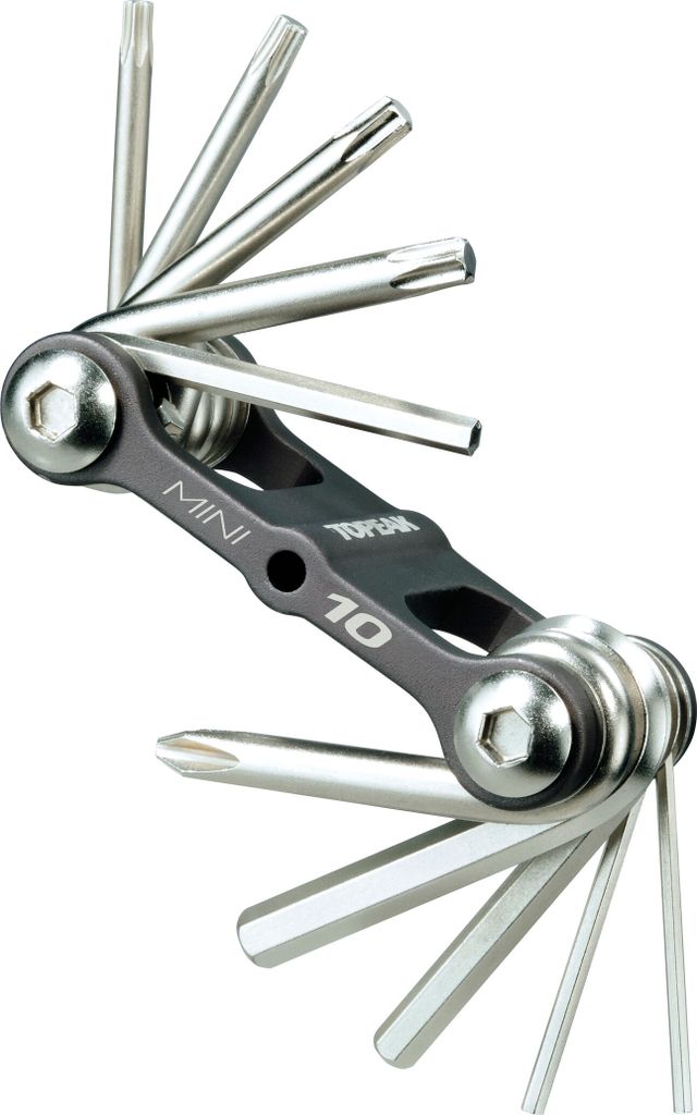 Topeak Mini 10 Multitool, Fahrrad Reparatur Werkzeug