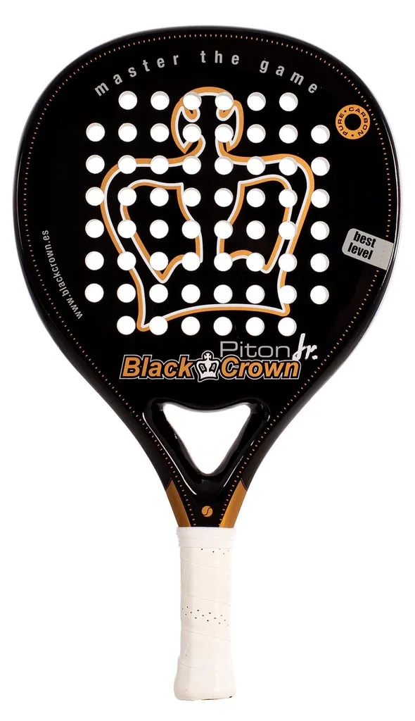 Raquette de Padel Junior Black Crow Piton Jr Idéale pour Apprendre Jeu