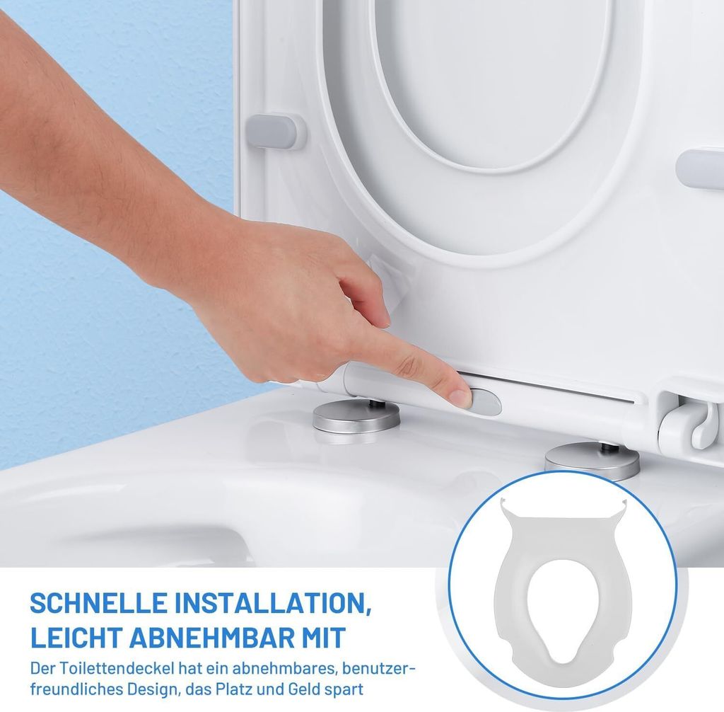 Coree TS12 Toilettendeckel, Toilettensitz Kinder, WC-Sitz Produktbild 4
