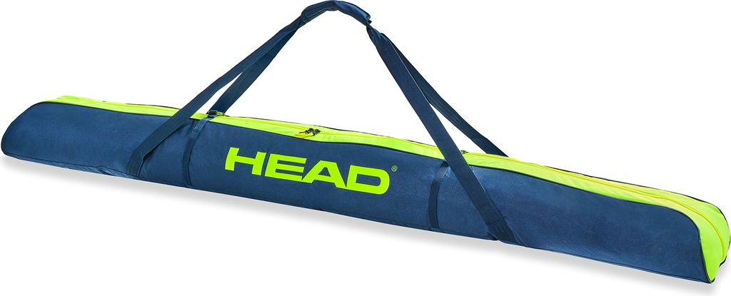HEAD - Single Skibag / Skicase - 190 cm | Farbe: Navy/Yellow