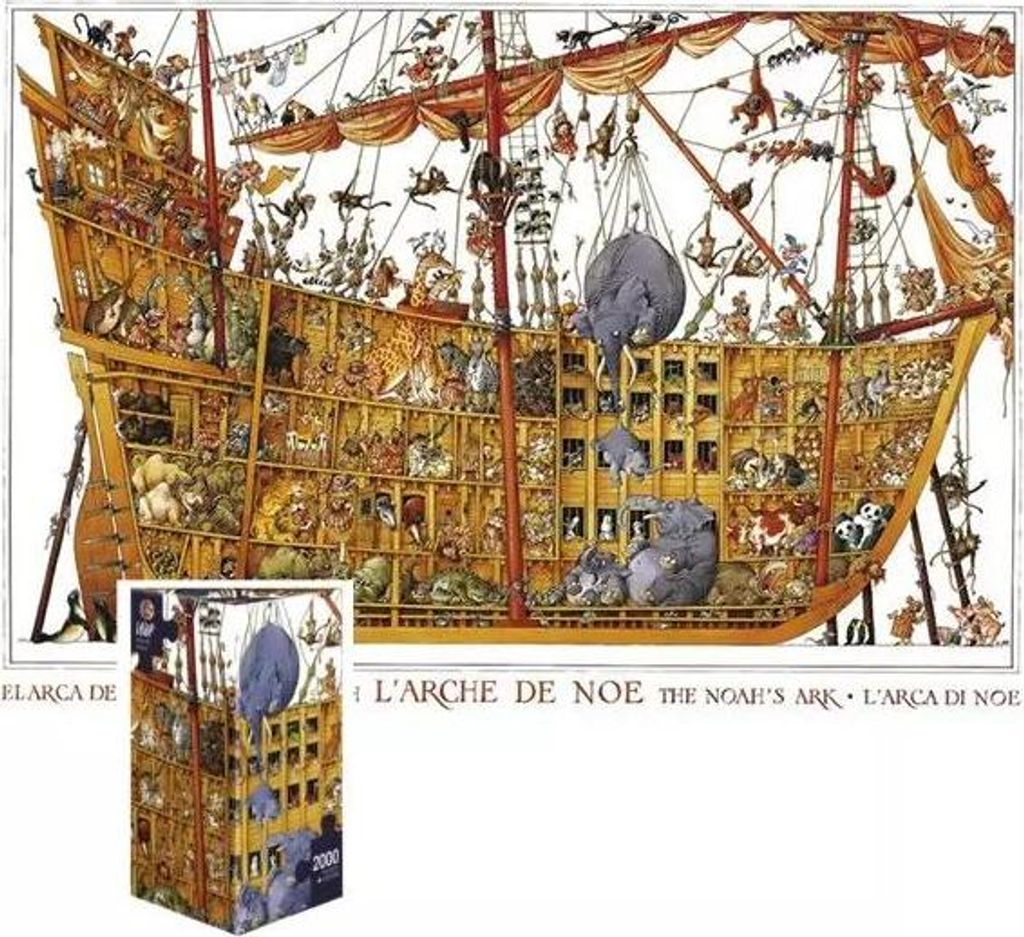 Loup Noemova archa. Puzzle 2000 dielikov Obrázok produktu 