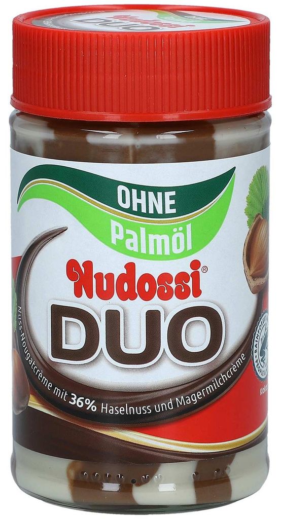 Nudossi Duo ohne Palmöl 300g Produktbild 