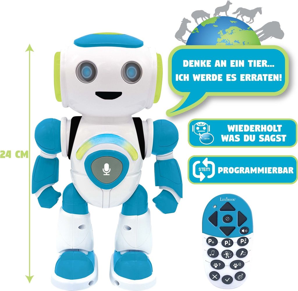 POWERMAN JR. Programmierbarer Roboter (Deutsch)