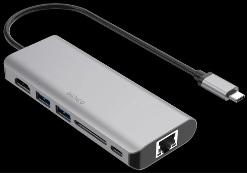 Adaptateur USB-C vers HDMI et RJ45 pour Résoudre le Manque de Ports