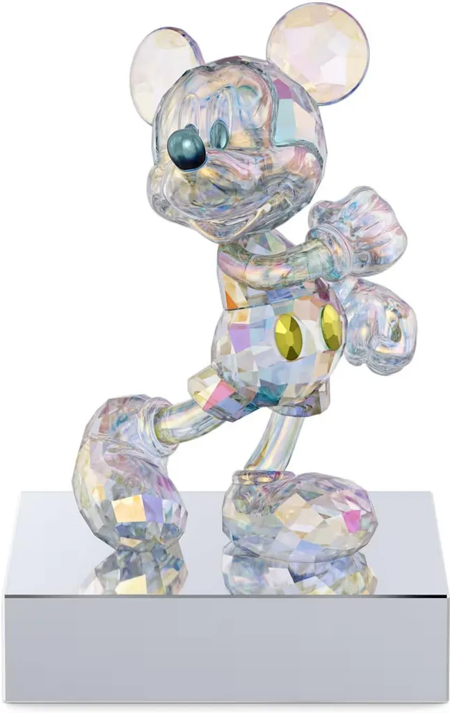 Statue Mickey Swarovski 5744237 : Cristal authentique Disney sans rayure