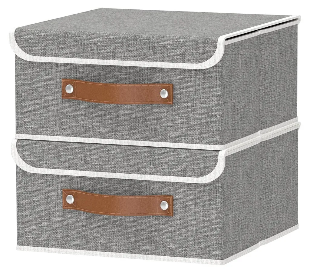 Dites adieu au désordre avec ce cube de rangement pliable 32x32 cm