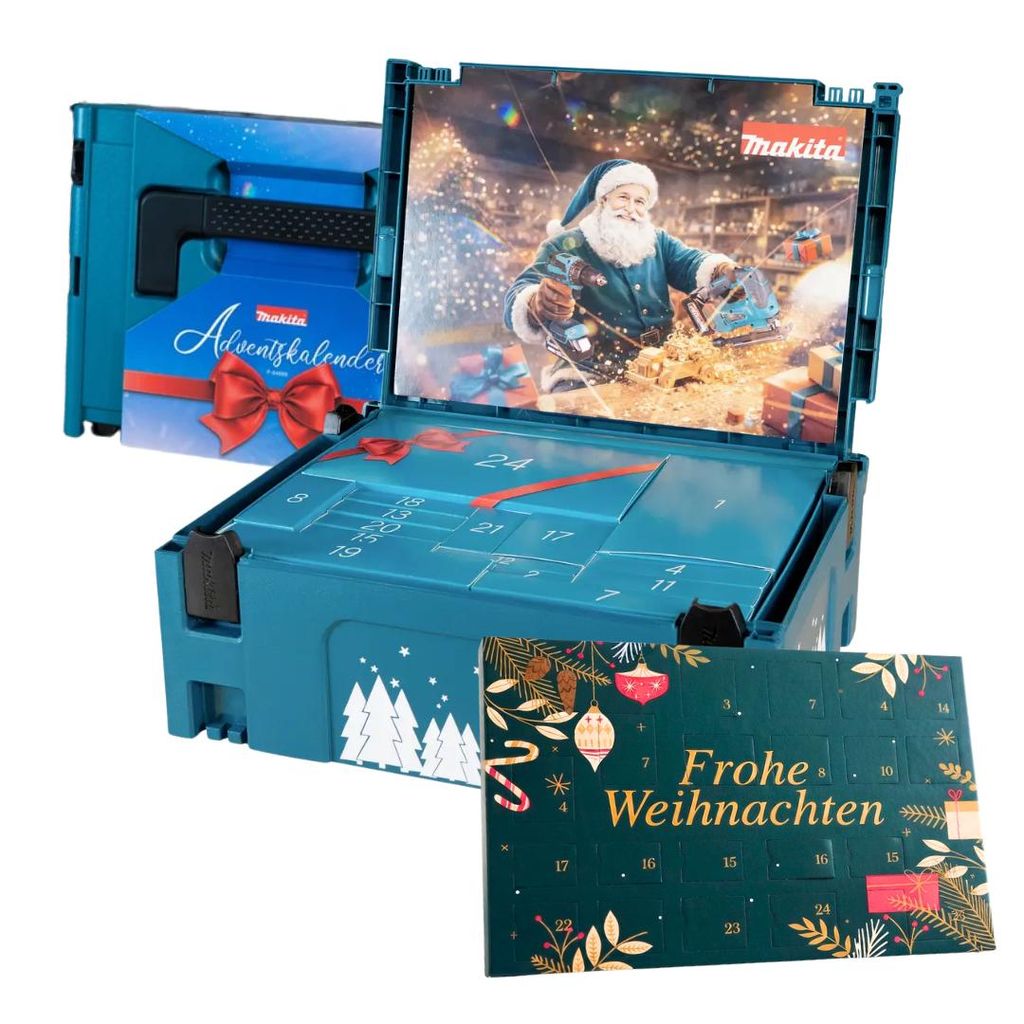 2er Weihnachtskalender Set – Makita Werkzeug Produktbild 