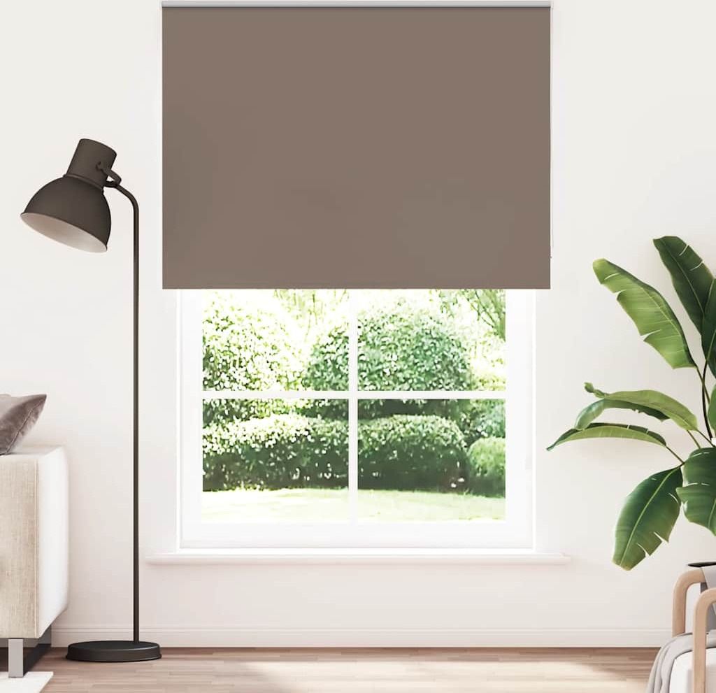 CLORIS Verdunkelungsrollo Kaffeebraun 160x210 cm Stoffbreite 156,6 cm - Rollos 4011062