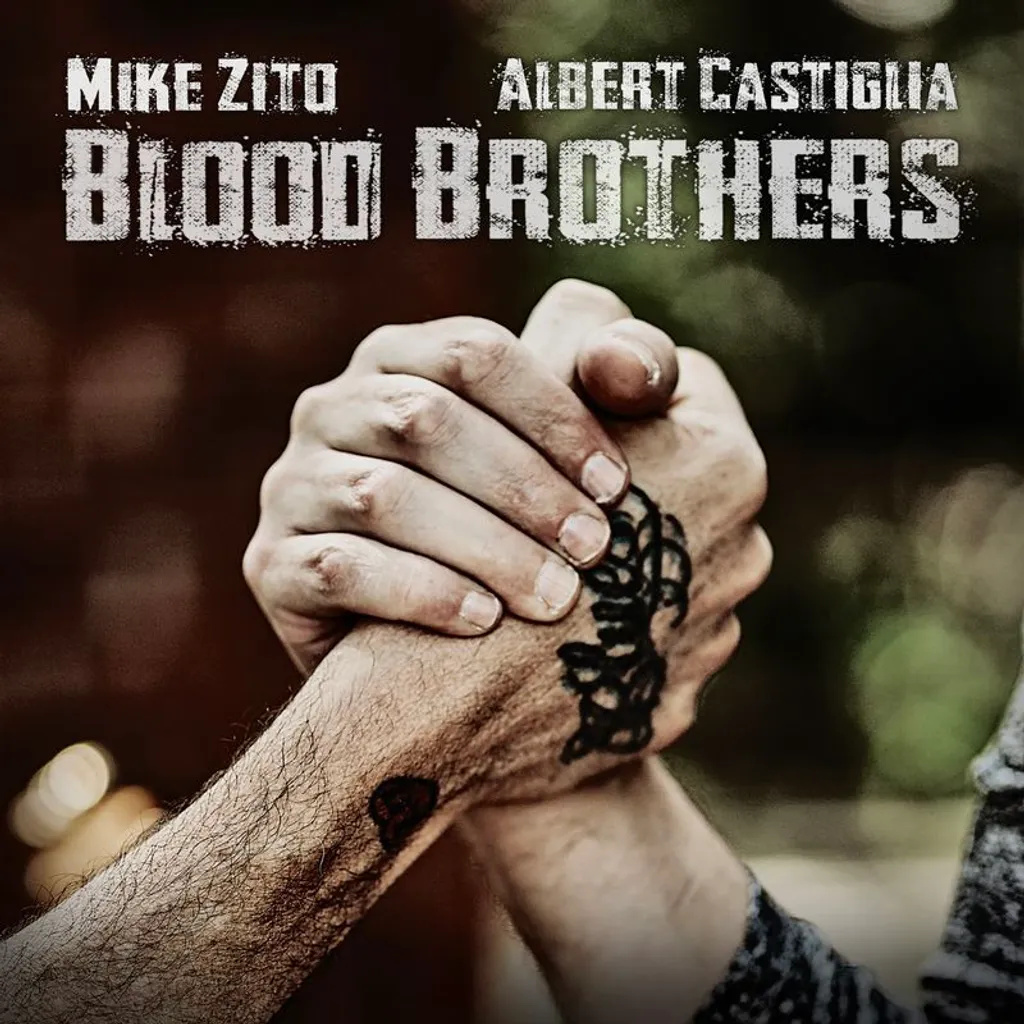 Album CD Blood Brothers par Mike Zito et Albert Castiglia Musique Blues