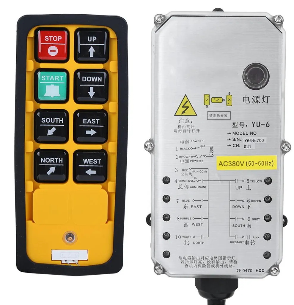 Commande à distance pour grue industrielle AC380V usage intensif - 2