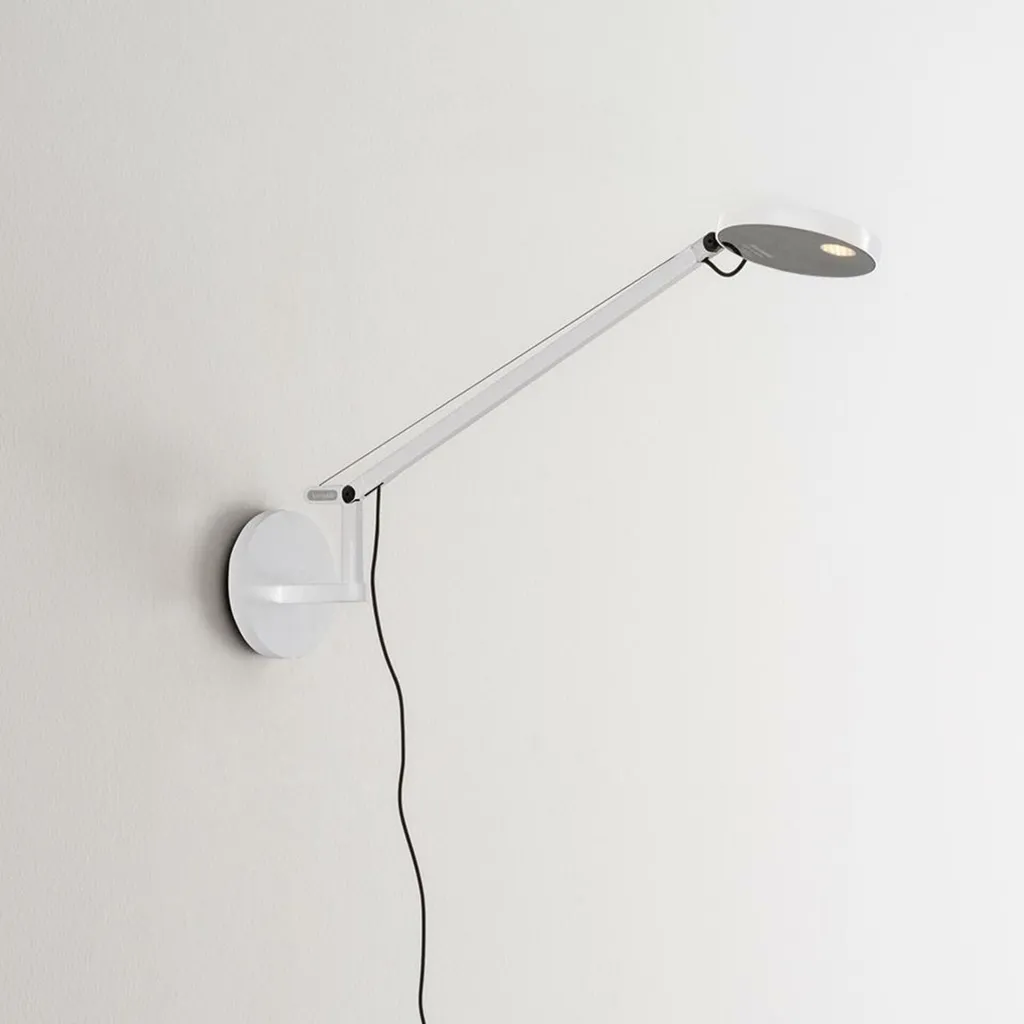 Applique murale design pour chambre Artemide Demetra Micro blanche
