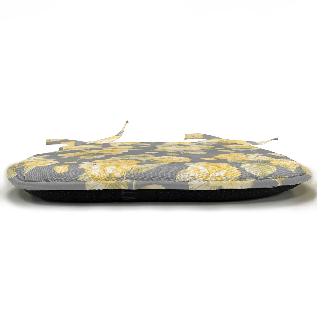 Coussin décoratif 40x40cm imperméable avec sangles lot de 4 fleurs