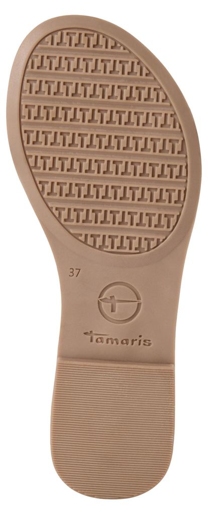 Tamaris Damen Sandale aus Leder mit gekreuzten Riemchen Produktbild 