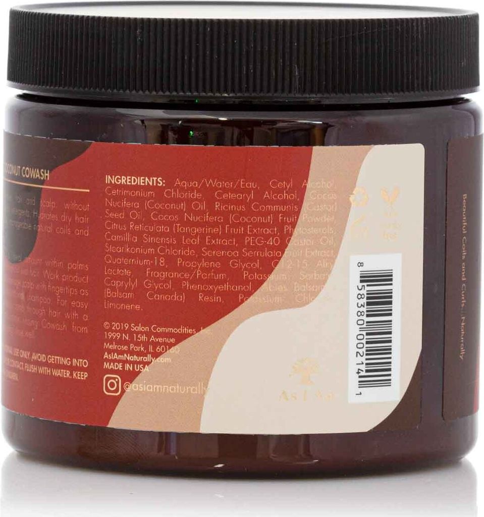 As i am CLASSIC Coconut Cowash Cleansing Cream Conditioner Produktbild 9