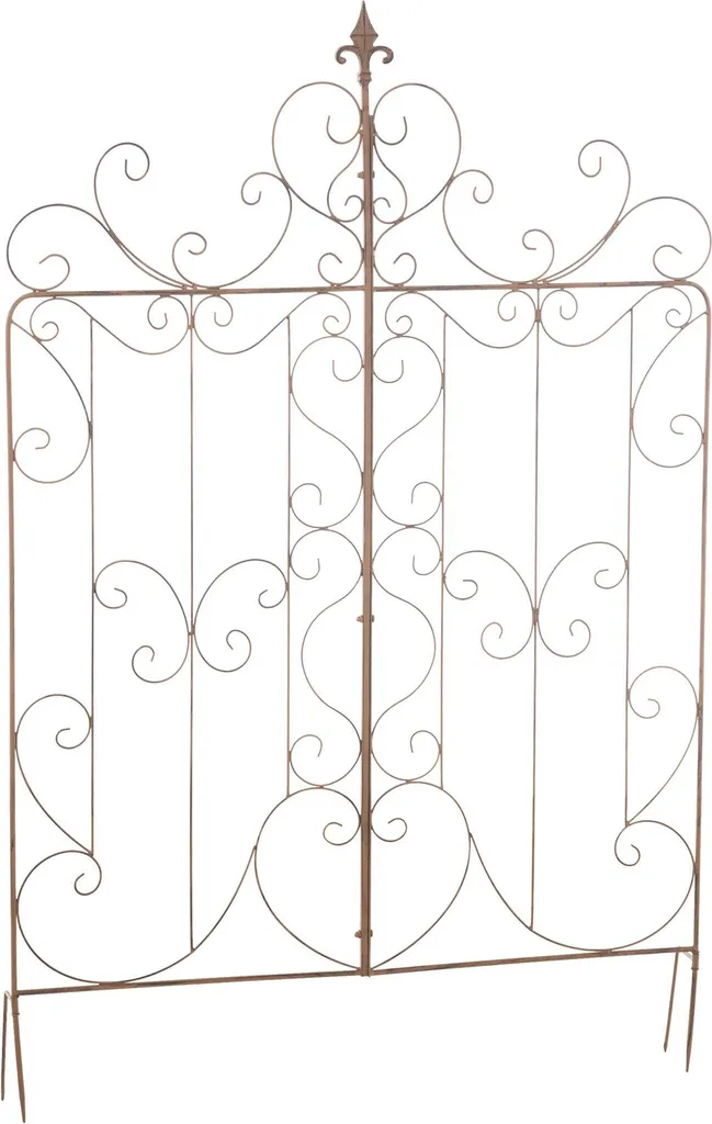 Échelle pour Plantes Grimpantes Mandevilla 133cm en Fer Blanc CLP