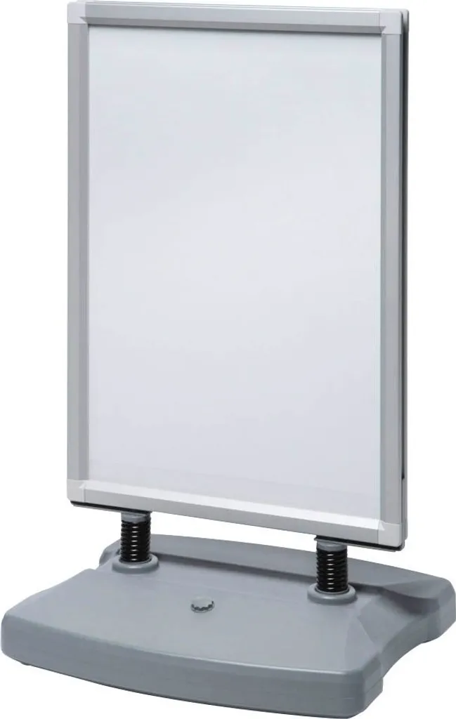 Porte-Affiche de Rue Double Face WTRA1 Windtalker A1 Argent - 3