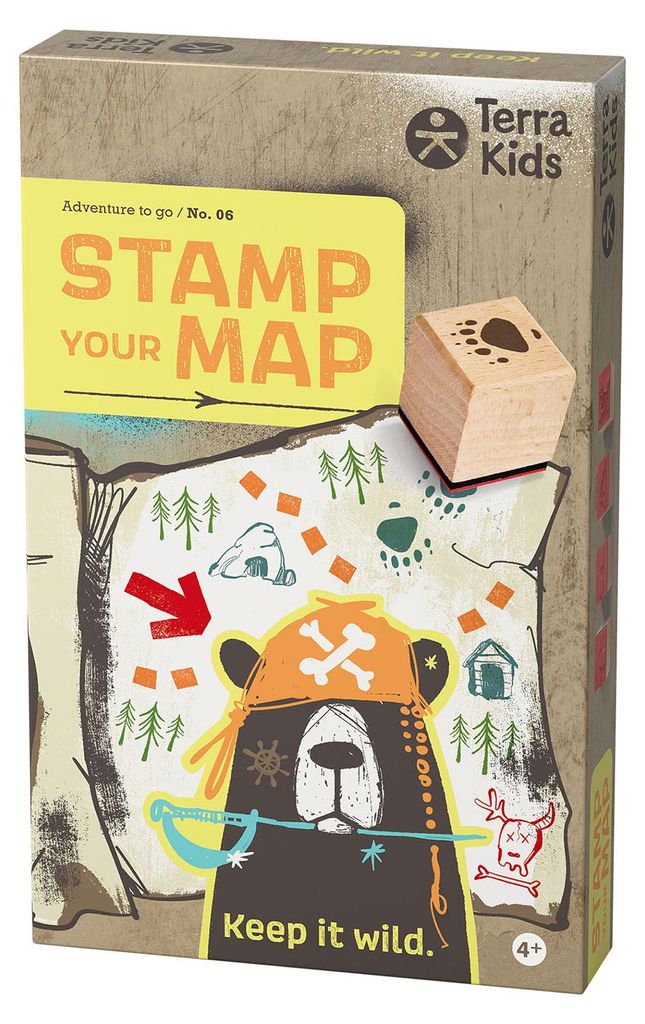 HABA Outdoor-Spielzeug Terra Kids Nr. 06 - Stamp your map Produktbild 