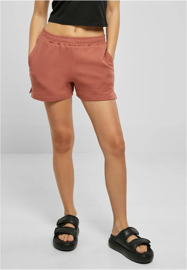 Urban Classics Short en éponge biologique pour dames - Taille 4XL Noir