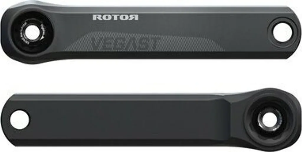 Manivelle Rotor Vegast 24 noire 165 mm idéale pour améliorer la cadence