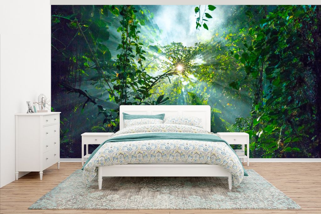MuchoWow Fototapete für Wohnzimmer oder Schlafzimmer Wandtapete Vinyl Motivtapete Kuala Lumpur, Malaysia - 430x240 cm - Gemustert