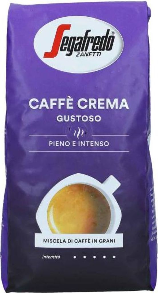 Segafredo  Caffe Crema Gustoso 1000g ganze Bohne Produktbild 