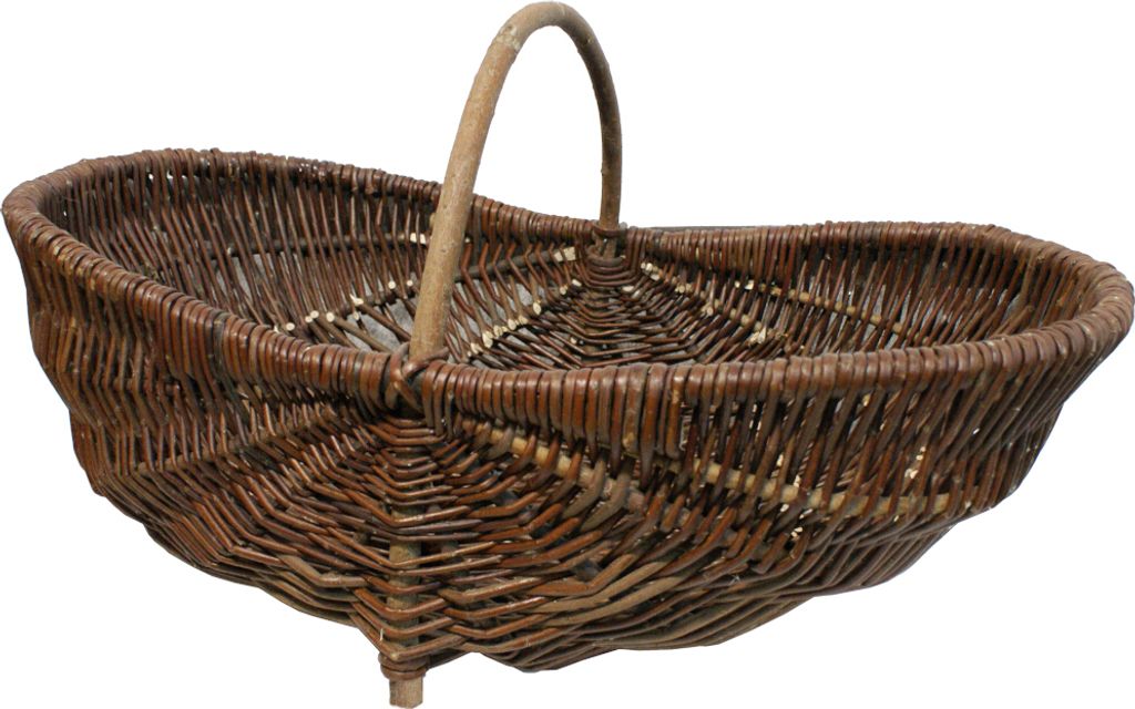 SIENA GARDEN Weidenkorb klassisch oval 55 x 29 x 24 cm Produktbild 