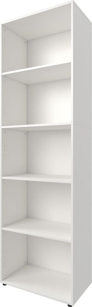 Aktenregal >Trio< in Weiß - 57x186,5x33cm (BxHxT) Image du produit 