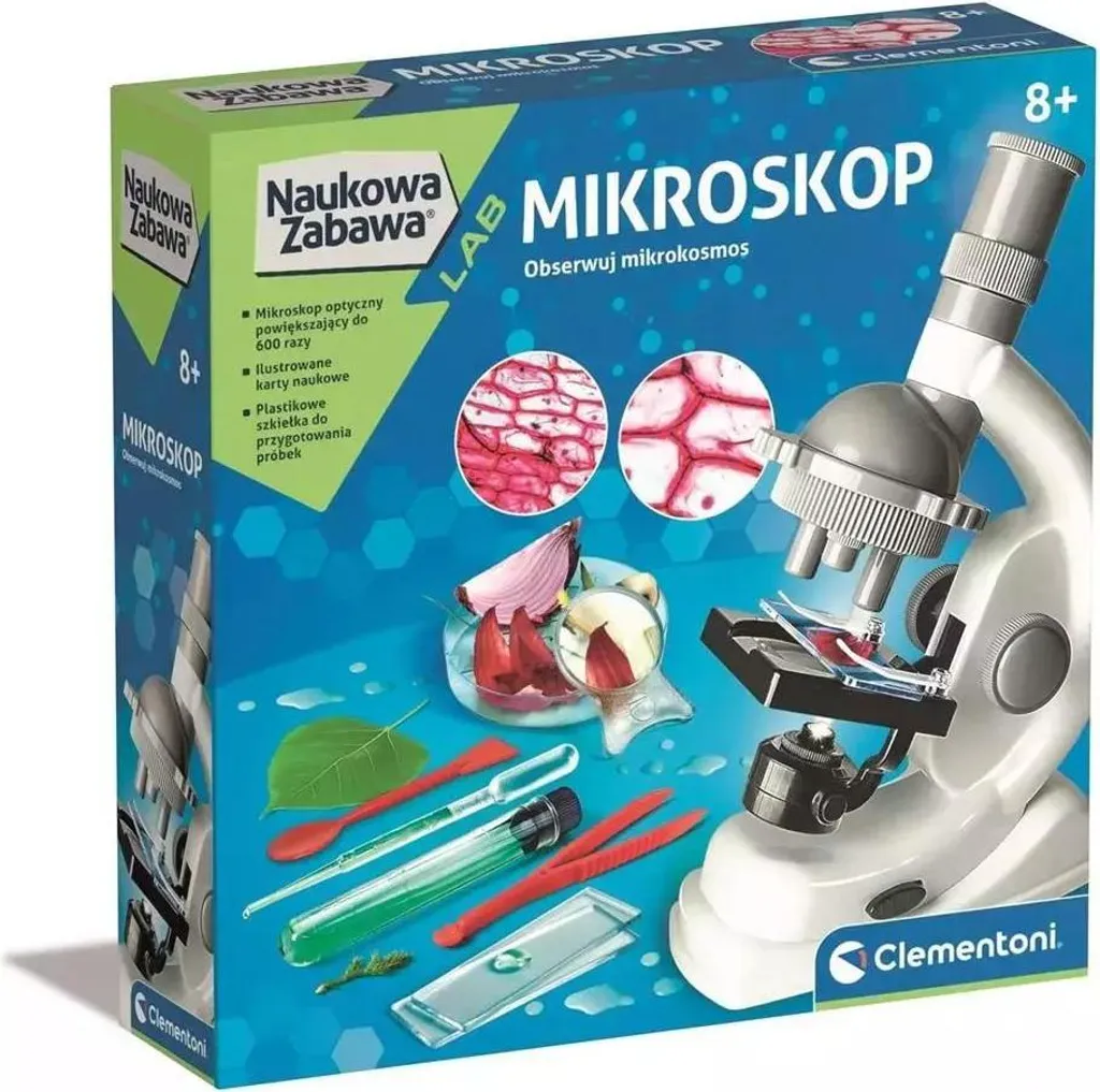 Microscope Éducatif pour Enfant Clementoni Kit de Sciences et Jeux - 4