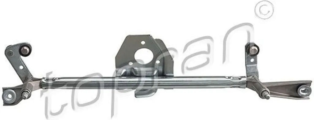 Tringlerie essuie-glace TOPRAN 208 737 en acier renforcé OE 12 74 053
