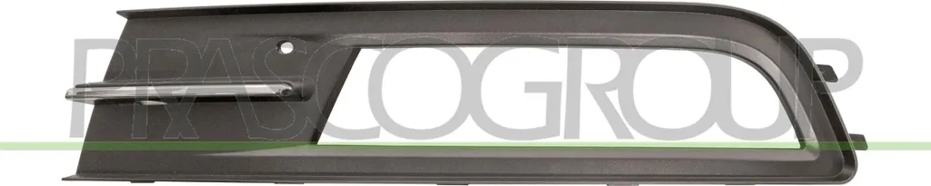 Grille de pare-chocs avant gauche Passat 3G 3G08546619B9 PRASCO VG0562