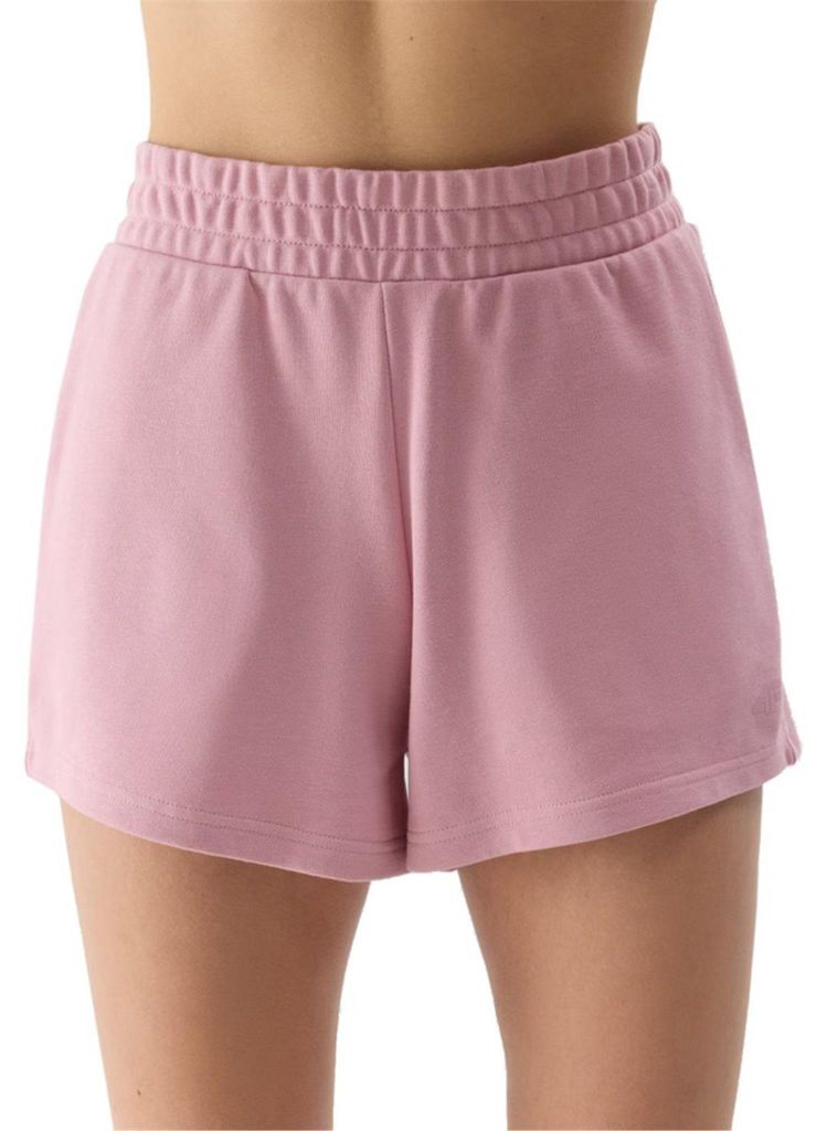 Shorts mit hohem Bund aus French-Terry-Sweatshirtstoff, zwei Seitentaschen, XS F286RXS