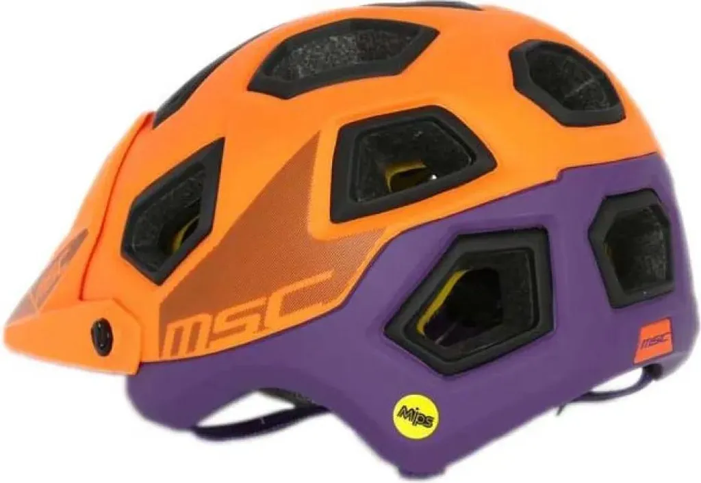 Casque VTT Msc Enduro Mips Orange M - Protection intégrale haute sécurité