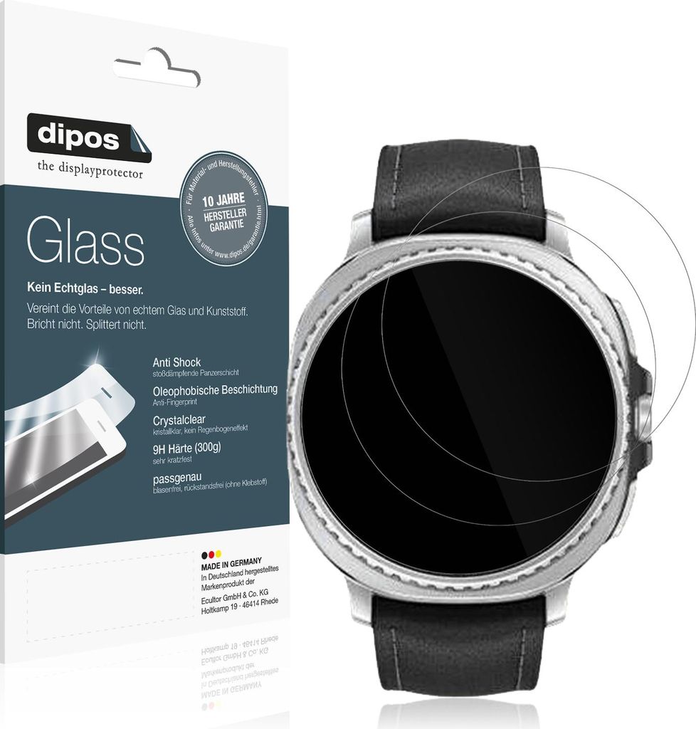 2x Schutzfolie für Samsung Galaxy Watch8 Classic 46mm - Produktbild 