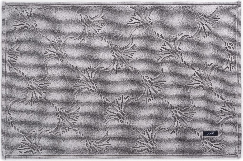 JOOP! Badteppich NEW CORNFLOWER 60 x 90 cm kiesel